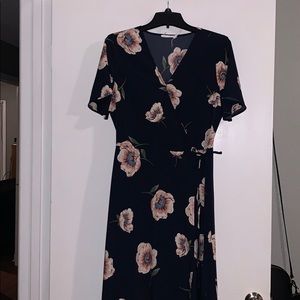Wrap around dress
